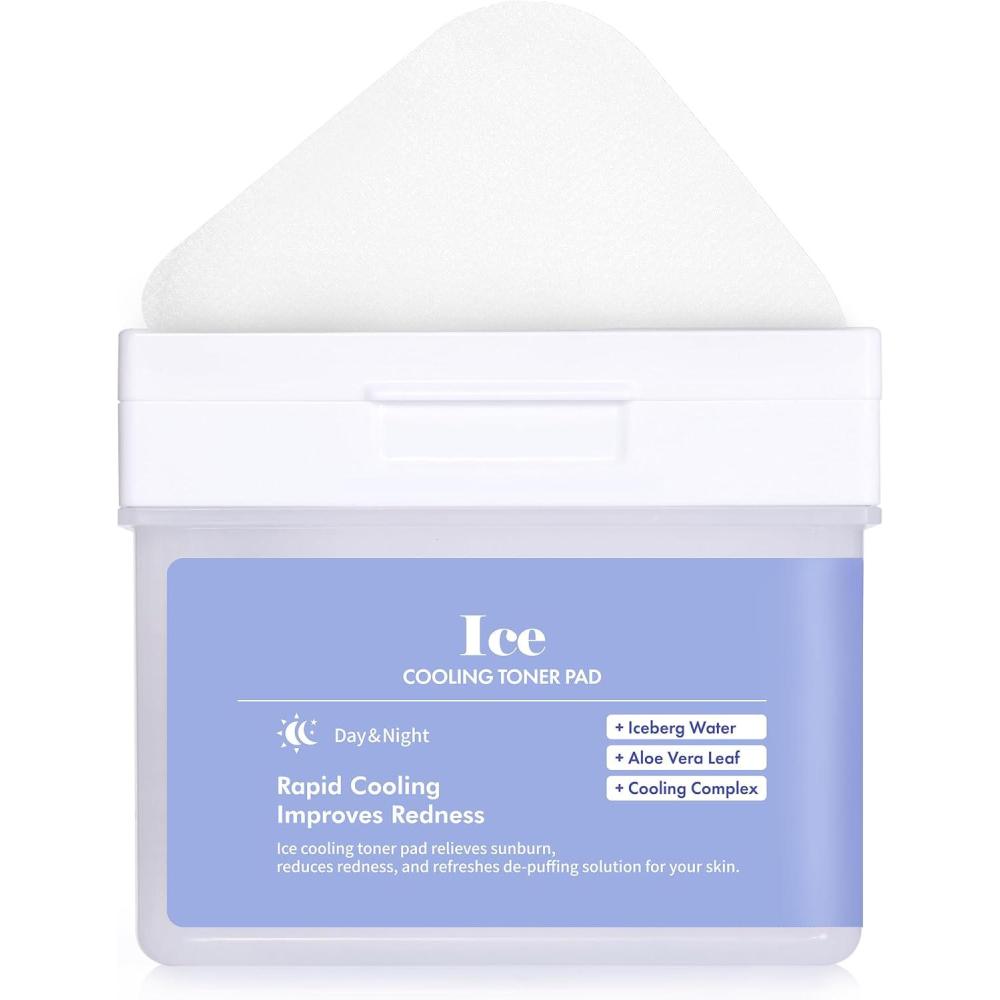 imageDERMAL Collagen Moistfull Pad  Korean Toner Pad for Elasticity amp Wrinkle Improvement with Peptides  Vegan Tencel Square Pads  High Capacity 120 Sheets06 Ice Cooling Pad