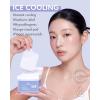 DERMAL Collagen Moistfull Pad – Korean Toner Pad for Elasticity & Wrinkle Improvement with Peptides – Vegan Tencel Square Pads – High Capacity, 120 Sheets(06 Ice Cooling Pad)