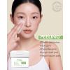 DERMAL Collagen Moistfull Pad – Korean Toner Pad for Elasticity & Wrinkle Improvement with Peptides – Vegan Tencel Square Pads – High Capacity, 120 Sheets(07 Apple Pad)
