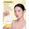 DERMAL Collagen Moistfull Pad – Korean Toner Pad for Elasticity & Wrinkle Improvement with Peptides – Vegan Tencel Square Pads – High Capacity, 120 Sheets(05 Vitamin C Pad)