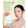 DERMAL Collagen Moistfull Pad – Korean Toner Pad for Elasticity & Wrinkle Improvement with Peptides – Vegan Tencel Square Pads – High Capacity, 120 Sheets(02 Teatree Pad)