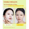 DERMAL Hyaluronic Hydrogel Melting Mask (4 Pack) – Korean Overnight Cooling Gel Face Mask with Ceramide & Nano Hyaluronic Acid – Pore Minimizing & Hydrating Ritual for Glow Skin – K-Skincare(Vitamin)