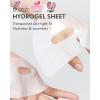 DERMAL Hyaluronic Hydrogel Melting Mask (4 Pack) – Korean Overnight Cooling Gel Face Mask with Ceramide & Nano Hyaluronic Acid – Pore Minimizing & Hydrating Ritual for Glow Skin – K-Skincare(Collagen)