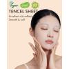 DERMAL Seoul Face Madecassoside 3X Daily Quick Mask 36 Sheet – Korean Skincare Vegan Tencel Facial Masks – Improving Dark Spots, Soften Skin Mask Sheets with Rice, Vitamin C, Panthenol(03 Snail)