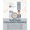 DERMAL Herb Collagen Essence Facial Mask Sheet 23g Pack of 10 – Skin Clear and Purifying, Pore Tightening, Calming for Oily Skin, Daily Skin Treatment Solution Sheet Mask(Platinum Collagen)
