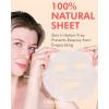 DERMAL Herb Collagen Essence Facial Mask Sheet 23g Pack of 10 – Skin Clear and Purifying, Pore Tightening, Calming for Oily Skin, Daily Skin Treatment Solution Sheet Mask(Strawberry Collagen)