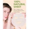 DERMAL Herb Collagen Essence Facial Mask Sheet 23g Pack of 10 – Skin Clear and Purifying, Pore Tightening, Calming for Oily Skin, Daily Skin Treatment Solution Sheet Mask(Oilve Collagen)