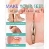DERMAL KOREA Foot Peeling Mask 2 Pack For Dry Foot And Cracked Heel & Callus With Aloe Vera And Collagen – Exfoliating Peel Mask With Aha, Bha, & Pha And For Moisturizing, Soothing & Refreshing Feet(3 Count (Pack of 1))