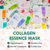 DERMAL Korean Collagen Face Mask 32 Combo Pack A+B Set – Hydrating & Soothing Sheet Mask with Panthenol, Hypoallergenic Calming Moisture Care for All Skin Types(Set B1 16 Colors)