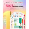 DERMAL Korean Collagen Face Mask 32 Combo Pack A+B Set – Hydrating & Soothing Sheet Mask with Panthenol, Hypoallergenic Calming Moisture Care for All Skin Types(Set 32 Colors)