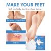 DERMAL Moistfull Silky Foot Socks & Hand Gloves Mask Combo 6 Pack – for Dry Feet and Hands – Home Spa Treatment – Dermatologist Tested, Cruelty Free, Korean Beauty(Foot & Hand Mask)