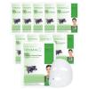 DERMAL Herb Collagen Essence Facial Mask Sheet 23g Pack of 10 – Skin Clear and Purifying, Pore Tightening, Calming for Oily Skin, Daily Skin Treatment Solution Sheet Mask(Herb)