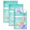 DERMAL KOREA Foot Peeling Mask 2 Pack For Dry Foot And Cracked Heel & Callus With Aloe Vera And Collagen – Exfoliating Peel Mask With Aha, Bha, & Pha And For Moisturizing, Soothing & Refreshing Feet(3 Count (Pack of 1))
