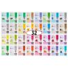 DERMAL Korean Collagen Face Mask 32 Combo Pack A+B Set – Hydrating & Soothing Sheet Mask with Panthenol, Hypoallergenic Calming Moisture Care for All Skin Types(Set A+B2 32 Colors)