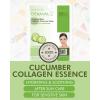 DERMAL Acai Berry Collagen Essence Facial Mask Sheet 23g Pack of 10 – Moisturizing & Firming Keeps Skin Healthy and Clean, Daily Skin Treatment Solution Sheet Mask(Cucumber)