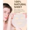 DERMAL Acai Berry Collagen Essence Facial Mask Sheet 23g Pack of 10 – Moisturizing & Firming Keeps Skin Healthy and Clean, Daily Skin Treatment Solution Sheet Mask(Snail)