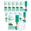 DERMAL Acai Berry Collagen Essence Facial Mask Sheet 23g Pack of 10 – Moisturizing & Firming Keeps Skin Healthy and Clean, Daily Skin Treatment Solution Sheet Mask(Aloe)