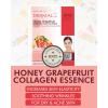 DERMAL Collagen Essence Facial Mask Sheet 23g Pack of 10 – Moisturizing & Firming, Anti Wrinkle, For Healthy Dewy Skin, Daily Skin Treatment Solution Sheet Mask(Honey Grapefruit Collagen)