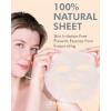 DERMAL Collagen Essence Facial Mask Sheet 23g Pack of 10 – Moisturizing & Firming, Anti Wrinkle, For Healthy Dewy Skin, Daily Skin Treatment Solution Sheet Mask(Charcoal Collagen)