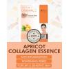 DERMAL Collagen Essence Facial Mask Sheet 23g Pack of 10 – Moisturizing & Firming, Anti Wrinkle, For Healthy Dewy Skin, Daily Skin Treatment Solution Sheet Mask(Apricot Collagen)