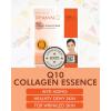 DERMAL Collagen Essence Facial Mask Sheet 23g Pack of 10 – Moisturizing & Firming, Anti Wrinkle, For Healthy Dewy Skin, Daily Skin Treatment Solution Sheet Mask(Q10 Collagen)