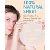 DERMAL Collagen Essence Facial Mask Sheet 23g Pack of 10 – Moisturizing & Firming, Anti Wrinkle, For Healthy Dewy Skin, Daily Skin Treatment Solution Sheet Mask(Hyaluronate Collagen)