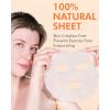 DERMAL Collagen Essence Facial Mask Sheet 23g Pack of 10 – Moisturizing & Firming, Anti Wrinkle, For Healthy Dewy Skin, Daily Skin Treatment Solution Sheet Mask(Apricot Collagen)