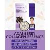 DERMAL Collagen Essence Facial Mask Sheet 23g Pack of 10 – Moisturizing & Firming, Anti Wrinkle, For Healthy Dewy Skin, Daily Skin Treatment Solution Sheet Mask(Acai Berry)