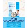 DERMAL Collagen Essence Facial Mask Sheet 23g Pack of 10 – Moisturizing & Firming, Anti Wrinkle, For Healthy Dewy Skin, Daily Skin Treatment Solution Sheet Mask(White)