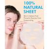 DERMAL Collagen Essence Facial Mask Sheet 23g Pack of 10 – Moisturizing & Firming, Anti Wrinkle, For Healthy Dewy Skin, Daily Skin Treatment Solution Sheet Mask(White)