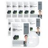 DERMAL Collagen Essence Facial Mask Sheet 23g Pack of 10 – Moisturizing & Firming, Anti Wrinkle, For Healthy Dewy Skin, Daily Skin Treatment Solution Sheet Mask(Charcoal Collagen)