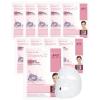 DERMAL Collagen Essence Facial Mask Sheet 23g Pack of 10 – Moisturizing & Firming, Anti Wrinkle, For Healthy Dewy Skin, Daily Skin Treatment Solution Sheet Mask(Collagen Essence)